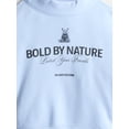 thumbnail image 2 of Weekend Academy Girls Mock Neck Graphic Sweatshirt, Sizes 4-18, 2 of 3