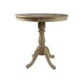 thumbnail image 2 of Carolina Classics Fairview Table de Bar à Piédestal Rond de 36 Pouces en Bois Flotté Naturel, 2 of 6