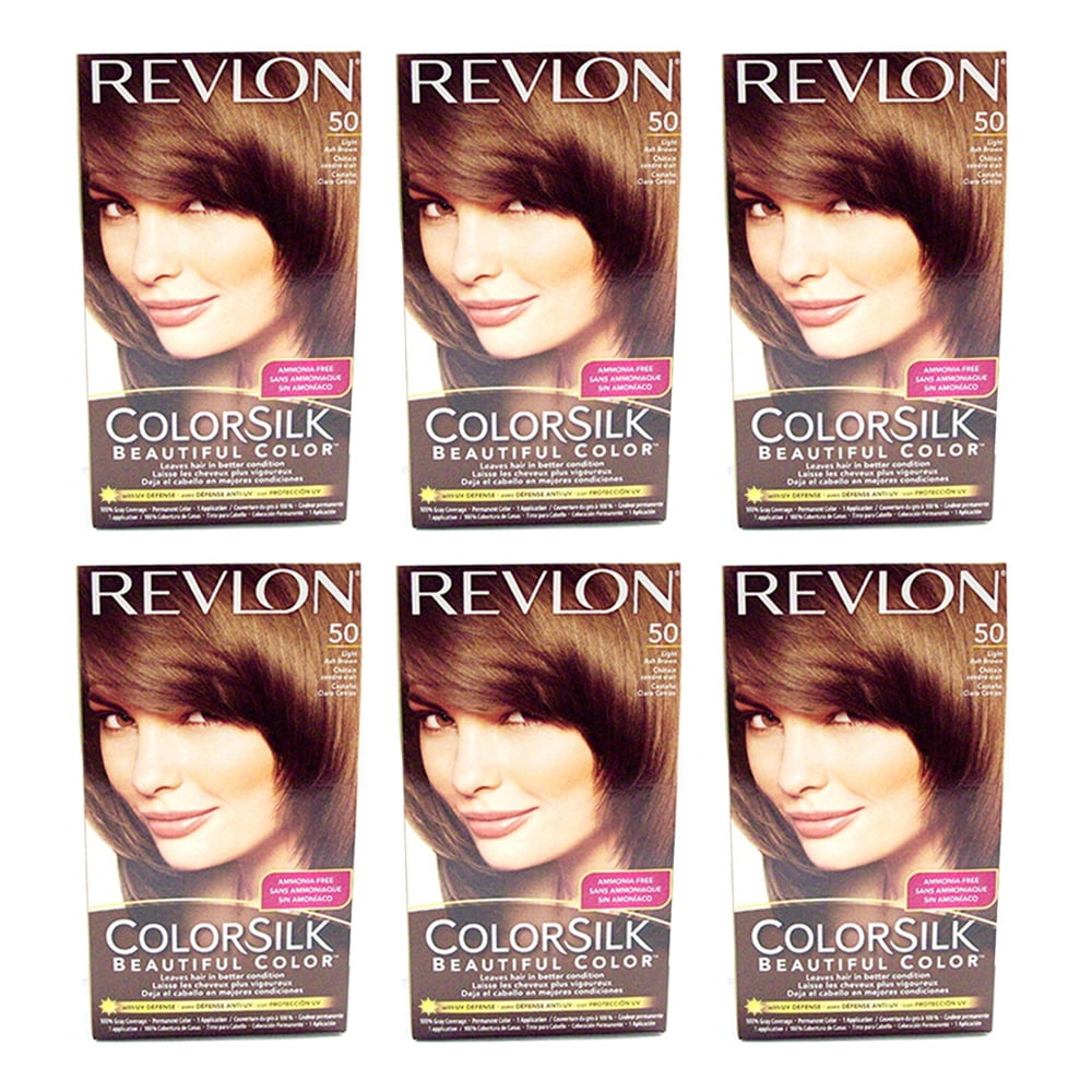 Revlon Hair Color Light Ash Brown(50) (Pack of 6) | Walmart Canada