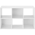 thumbnail image 3 of Whitmor 6-Shelf Storage Rack Closet Organizers, White, 3 of 5
