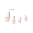 thumbnail image 2 of KISS Acrylic French False Nails Kit, Long Coffin Wide Fit Design Nail, Classic White Color French Tip Nails, Ready to Wear Gel & Manicure Stick included, Long-Lasting Convenient & Easy to Apply, 2 of 6