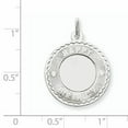 thumbnail image 3 of Sterling Silver Happy Birthday Disc Charm, 3 of 3