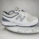 thumbnail image 1 of New Balance Cush 411 Mens Walking Athletic Shoes White Blue Size 10.5 Wide 4E, 1 of 6