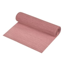 Uxcell Crepe Paper Roll Crepe Paper Decoration 8.3ft L 5.9 Inch W, Light Red