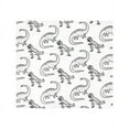 thumbnail image 5 of Hudson Baby Cotton Flannel Receiving Blankets, Neutral Dino World, One Size, 5 of 6