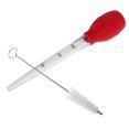 thumbnail image 1 of NIYANGLE Small Turkey Baster for Cooking 1 Set Multi Color 30.5x7x2in Silicone, 1 of 8