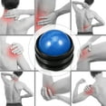 thumbnail image 3 of Manual Massage Roller Ball Body Massage Tool Stress Ease Polypropylene Artificial Resin Black Blue, 3 of 6
