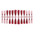 thumbnail image 4 of French Tip Long False Nail for Women and Girls Press on Nail Stick on Nail Manicure Kit 24 PCS Nail Art Decoration, 4 of 4
