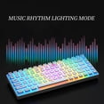 thumbnail image 4 of mecáco de 84 , interruptor de , , programación , retroiluminado RGB, , músic modo , pteado pteado shamjiam Kits de teclado intercambiables en caliente, 4 of 9