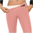 thumbnail image 4 of Weiqiqre Womens Sweatpants Mini Flare Bootcut Leggings High Waist Tummy Control Butt Lifting Casual Yoga Flare Pants, 4 of 7