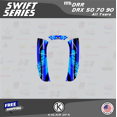 thumbnail image 2 of Kalair GFX Graphics Kit for Honda ATV DRR DRX50 DRX70 DRX90 (All Years) Swift Series, 2 of 6