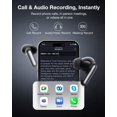 thumbnail image 4 of Víaim RecDot / Wireless Bluetooth AI Earbuds con Transcripción en Vivo - Negro, 4 of 5