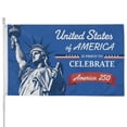 thumbnail image 2 of Win s Way USA 250th Anniversary Flag 1776-2026 American Independence Celebration Banner, 2 of 8