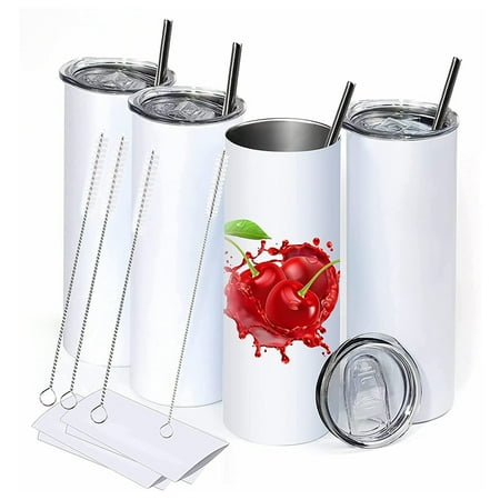 

Stainless Steel Sublimation Tumblers 20 OZ Sublimation Blanks Skinny