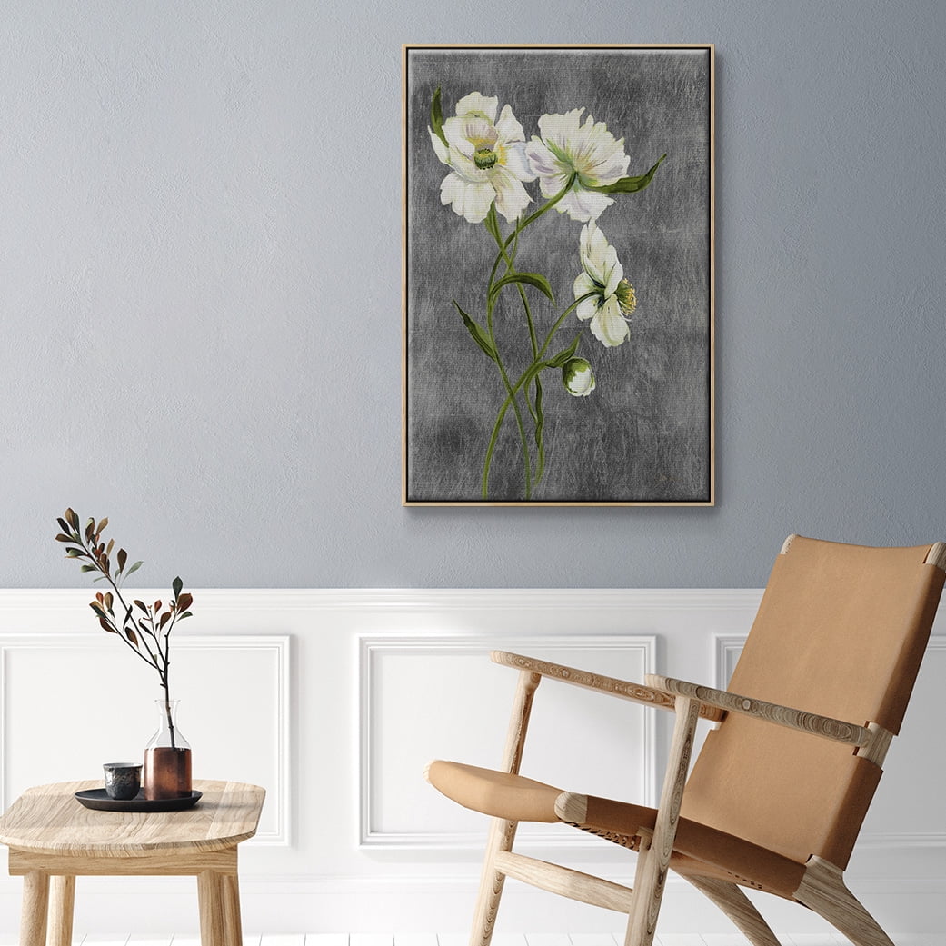 Walking on Sunshine I Framed Premium Gallery Wrapped Canvas - Ready to Hang - 17 x 25 - Natural Wood Floating Frame