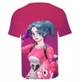thumbnail image 5 of Aesthetic Cosplay Fortnite 3D Print Quick Dry Crew Neck T-Shirt, Adult Sizes, 5 of 33