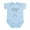 Sky Blue, variant on CafePress - My Favorite Hockey Player Is My Daddy Body Suit - Baby Light Bodysuit, Size Newborn - 24 Months