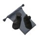 thumbnail image 3 of 2 guantes de levantamiento de pesas para mujeres y hombres, agarres de silicona ligeros para gimnasio. Negro, 3 of 9