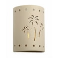 thumbnail image 2 of Luxury Lighting Jaken 13" High Ceramic Outdoor Wall Light, Cottonwood Painted Finish, LED Bulb Included, 2 of 3