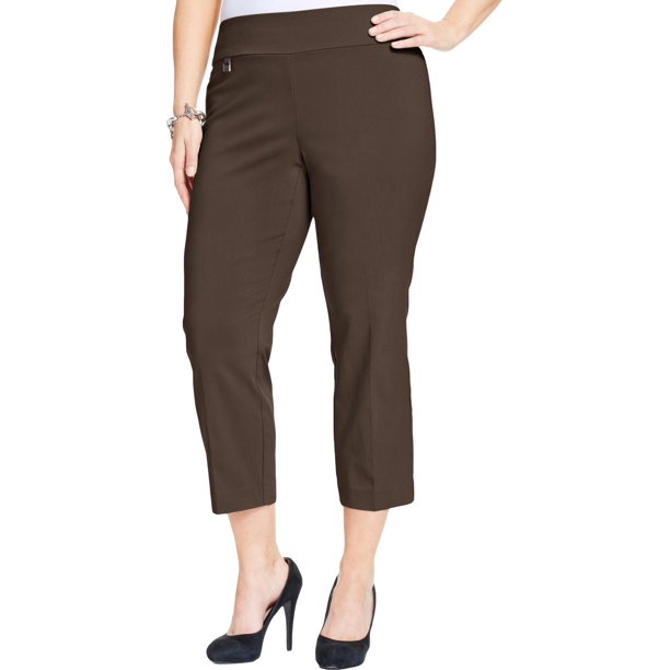 alfani tummy control capri pants
