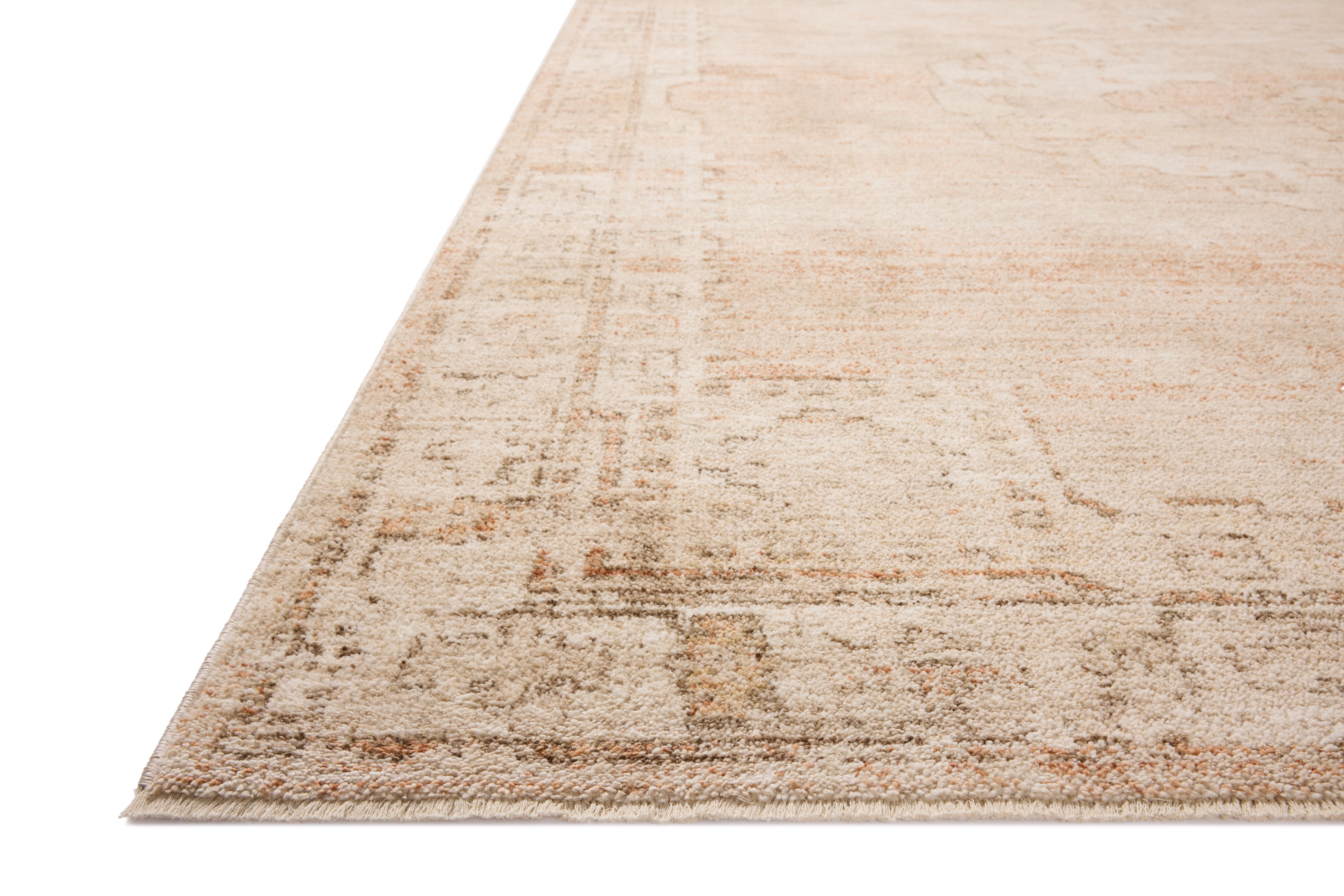 Chris Loves Julia x Loloi Palma Spice / Natural 5'-3" x 7'-6" Area Rug