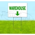 thumbnail image 1 of Warehouse Down (18" x 24") Yard Sign, Includes Metal Step Stake, 1 of 6