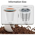 thumbnail image 2 of Reusable K Cups for Keurig K Supreme | Refillable K cups for Keurig K Supreme (Plus) Coffee Maker, 2 of 7