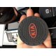 thumbnail image 1 of Kia Car Cup Coaster 2pcs, Car Accessories 2.75 Inch, Anti Slip Insert Coaster, Suitable For Most Car Interior, Car Accessory, 1 of 1
