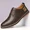 Brown, variant on Mens Casual Leather Dress Shoes Classic Lace Up Wing Tips Oxford Sneakers Comfortable Soft Sole Non Slip Business Formal Derby Shoes for Office Work Driving Walking
