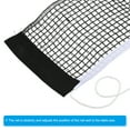 thumbnail image 4 of Unique Bargains Filet de Tennis de Table de Rechange, Filet de Ping-Pong, Corde, Équipement de Tension, Accessoires, Polyester Coton, Noir, Lot de 2, 4 of 6