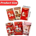 thumbnail image 3 of Event Decorations,In 2026 A New Three Hand Painted Horse Red Envelope With A Flat Embroidery Style For The Year Of, 3 of 9