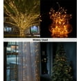 thumbnail image 4 of Perfect Holiday 200 LED 64ft Mini Micro Solar String Light - Warm white LED 8 Modes, 4 of 7