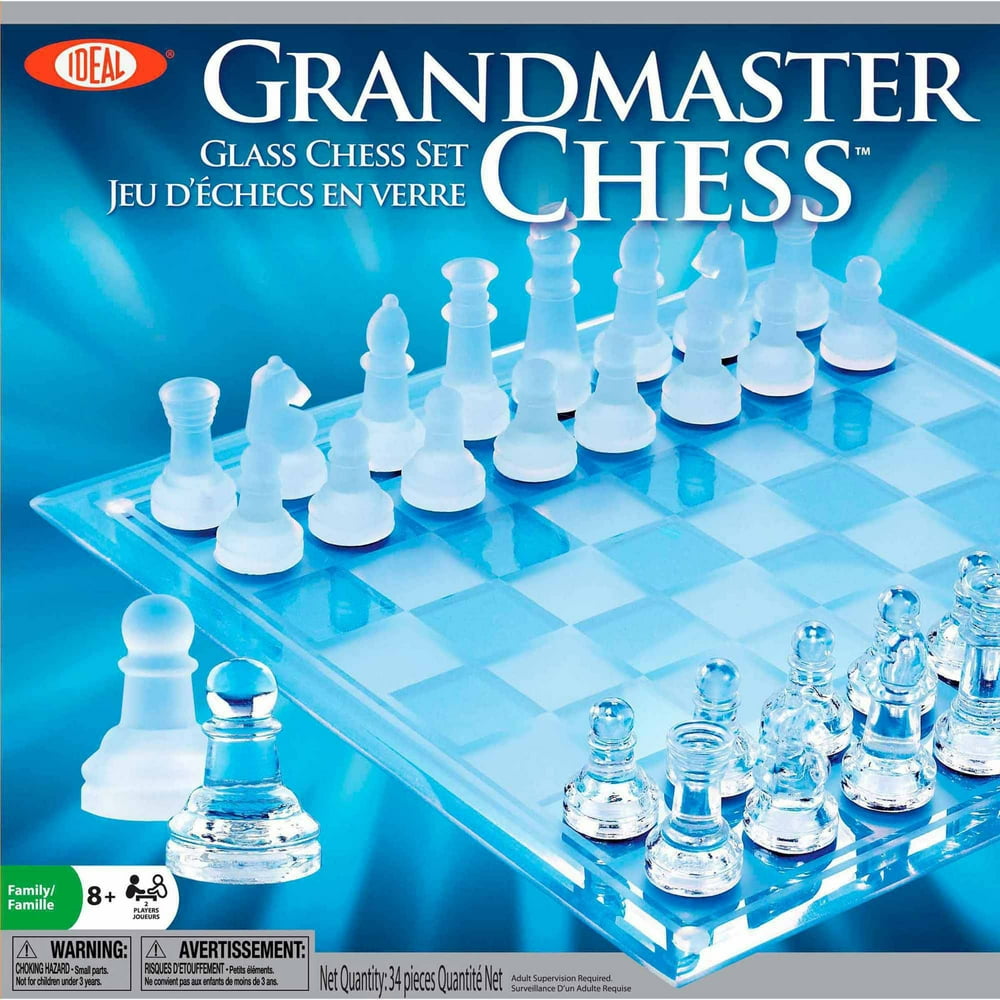 Ideal Glass Chess Set