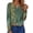 Armygreen-Floral, variant on Henley Long Sleeve Shirts for Women Casual V Neck Fall Tops Dressy Work Blouses