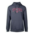thumbnail image 2 of Men's Levelwear Navy Minnesota Twins Cooperstown Collection Podium Retro Spellout Pullover Hoodie, 2 of 3