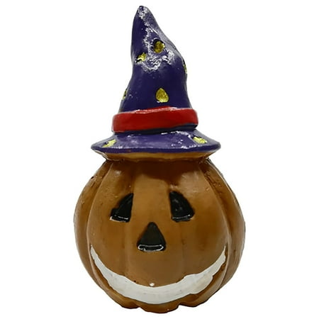 

Aquarium Fish Tank Decoration Simulation Vegetable Cartoon Resin Decoration Fish Pumpkin House Halloween Set Decoration Halloween Decorations Fall Indoor Cozy Long-Lasting Durability