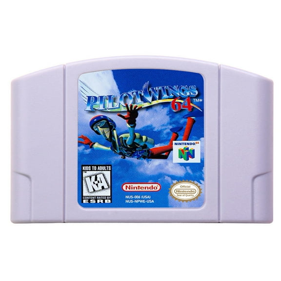 Video Games Compatible for the n64 console, replacement cartridge for Pilotwings 64 NTSC