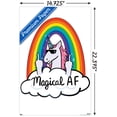 thumbnail image 3 of Well This Is Awkward - Magical AF Wall Poster, 14.725" x 22.375", 3 of 5