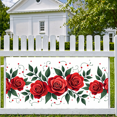 thumbnail image 6 of LUUFILx Valentine's Day Heart Banner Backdrop Love Decor Background Red Romantic Celebration Photo Booth Decorations Party Supplies Event Props, 6 of 7