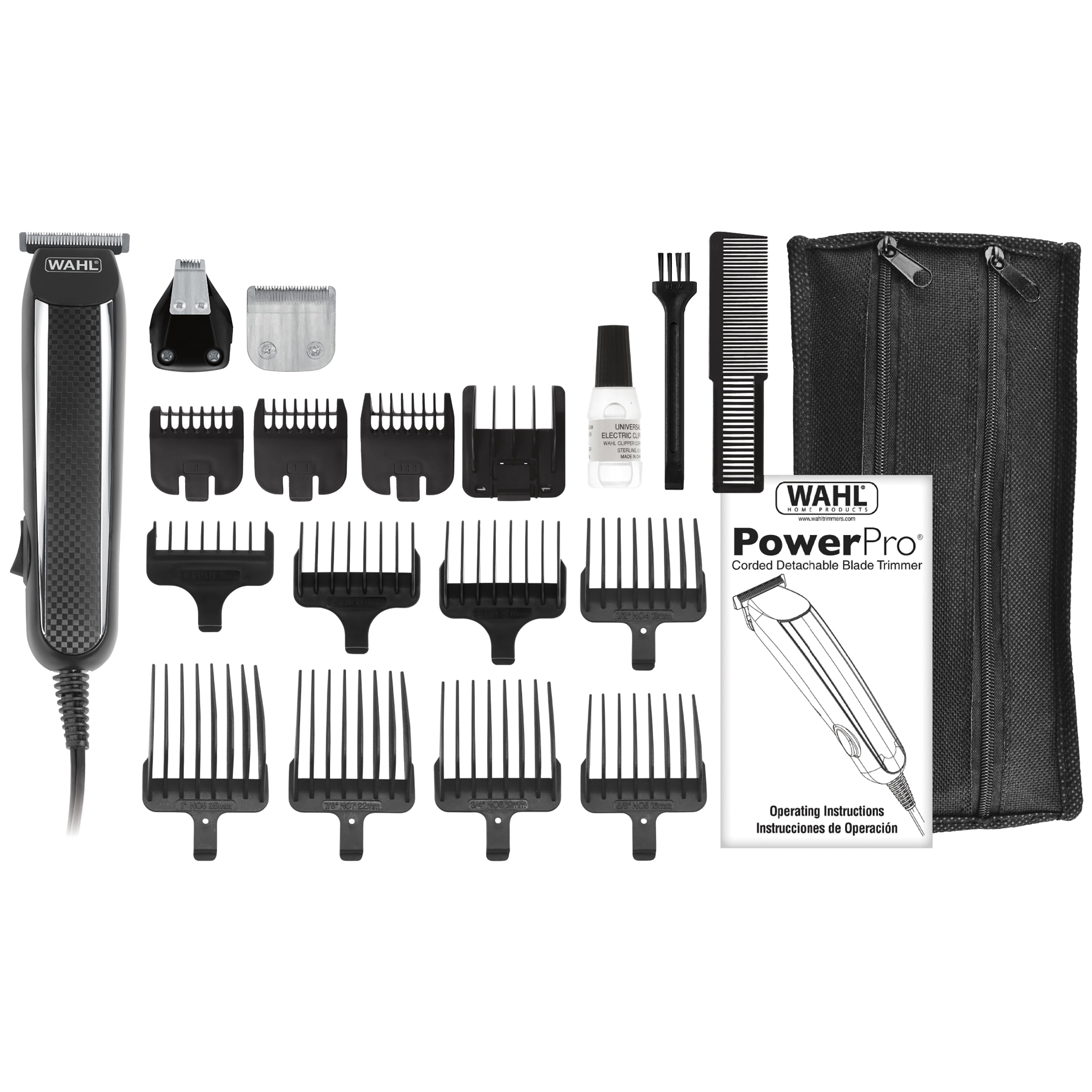 wahl powerpro corded clipper and trimmer