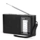 thumbnail image 3 of Receptor de Radio Sincero Bluetooth 4.0 Portátil Multibanda con Antena Telescópica Negro, 3 of 10