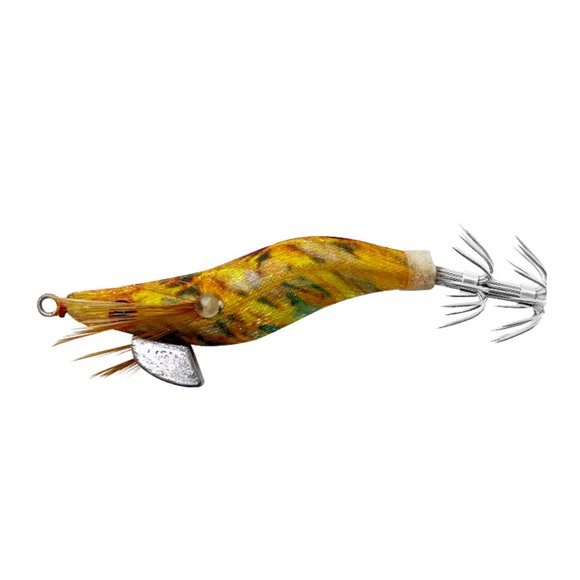 Visland 7CM/4.6G Luminous Shrimp Bait with Squid Jig Hook Sinker Realistic Bionic Artificial Lure Saltwater Freshwater Bass Walleye Trout Fishing Accessories