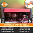 thumbnail image 4 of K&H Pet Products Thermo-Poultry Brooder Gray/Orange Small 8 X 13.5 X 8 Inches, 4 of 11