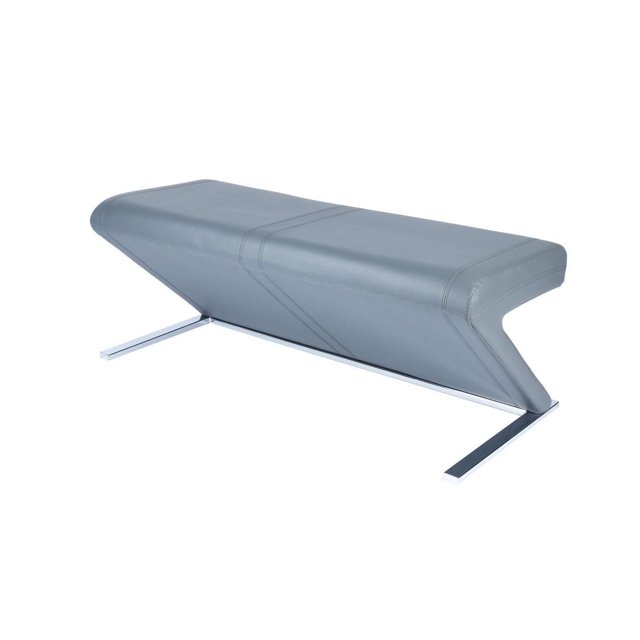 Canadian Zen Bench without Backrest Grey