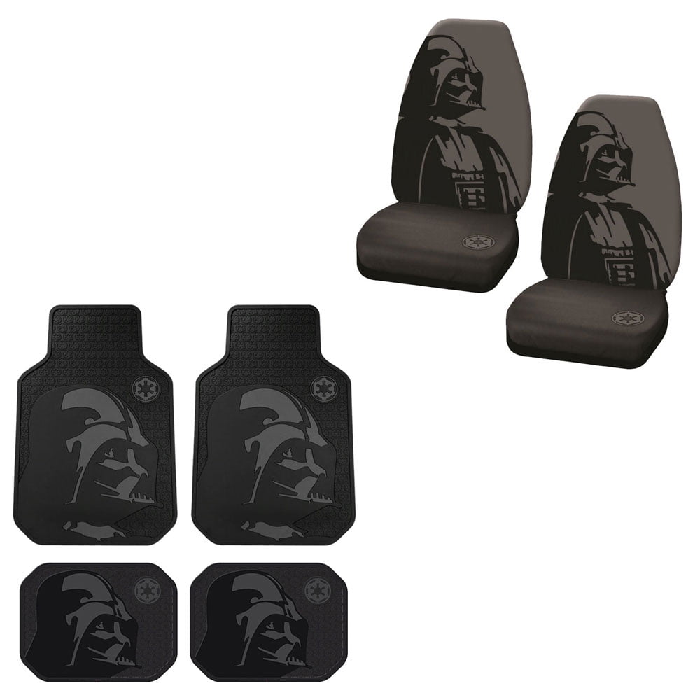 Star Wars Darth Vader 2 Front Vinyl Floor Mats And 2 Rear Vinyl Floor
