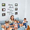 thumbnail image 2 of Every Family Has a Story,Family Wall Art Stickers Contains 6 Pcs 4x6in Picture Frame Wall Decor Stickers for Living Room Family Inspirational Wall Stickers Quotes, 2 of 7