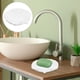 thumbnail image 2 of Jabonera de baño con molde de concha, jabonera de cerámica, soporte para jabón para el hogar, 2 of 7