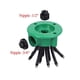 thumbnail image 5 of Aspersor de jardín giratorio de 360 grados | Sistema automático de riego de césped multicabezal | Cabezales ajustables de 12 boquillas | Amplia cobertura de hasta 336 pies cuadrados | Juego de 2 |, 5 of 7