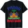 thumbnail image 2 of Haiti Haitian America Flag Proud Love Ayiti Country Pride T-Shirt, 2 of 3