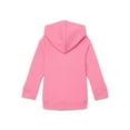 thumbnail image 2 of Garanimals Toddler Girl Zip Up Butter Fleece Hoodie, Sizes 18M-5T, 2 of 3